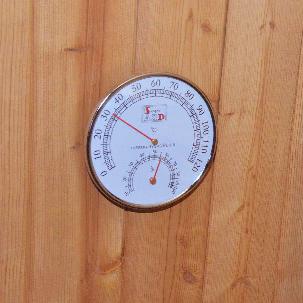 HOSAUNA Outdoor 2-4 Person Premium Barrel Sauna