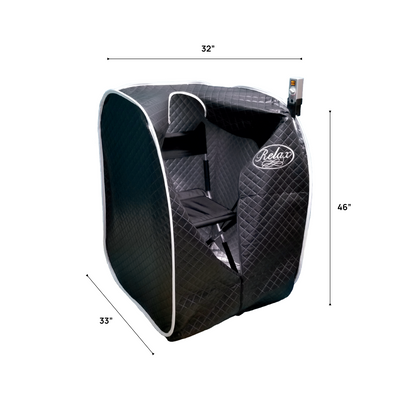 Black Pro Sauna | Professional Portable Far Infrared Sauna