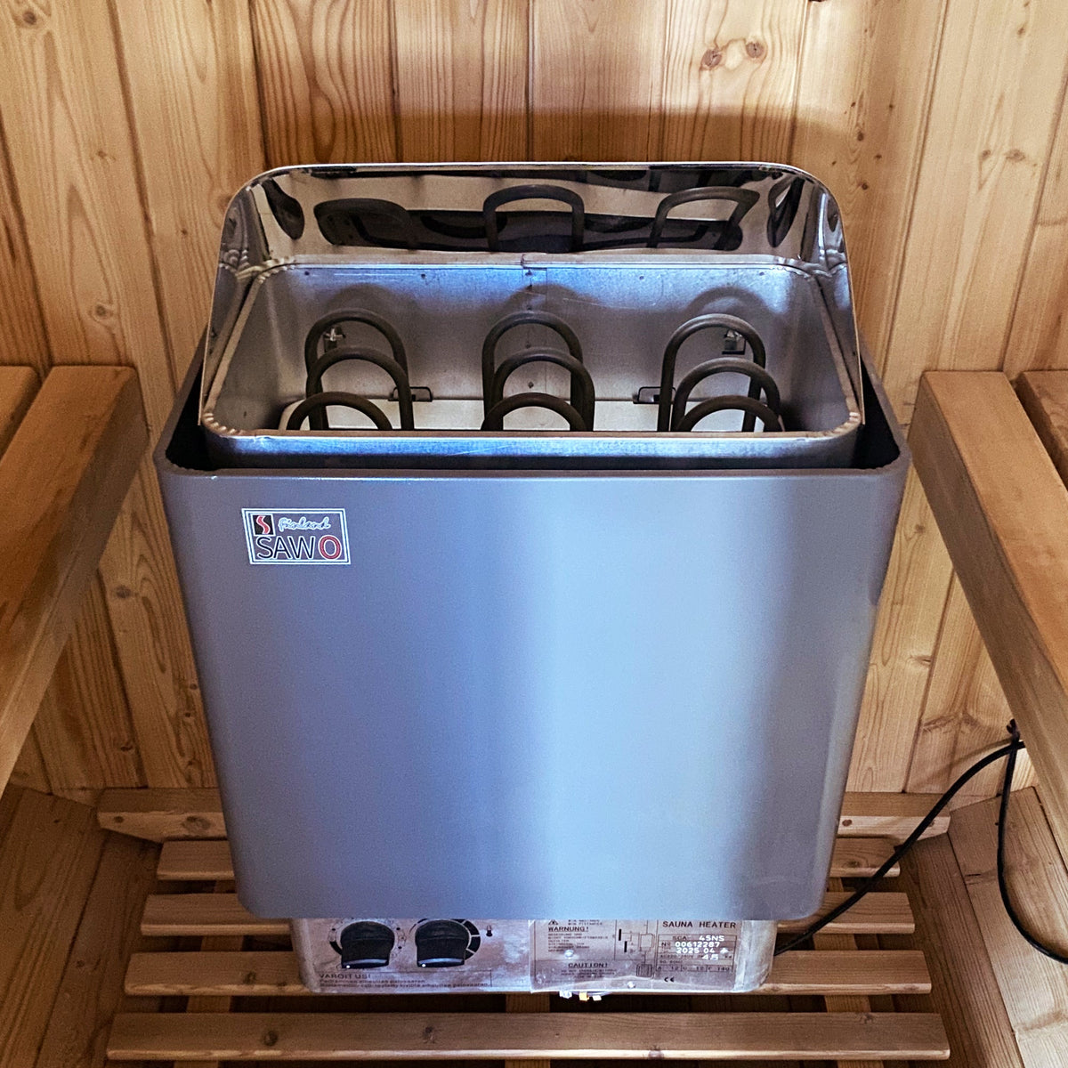 HOSAUNA Outdoor 2-4 Person Premium Barrel Sauna