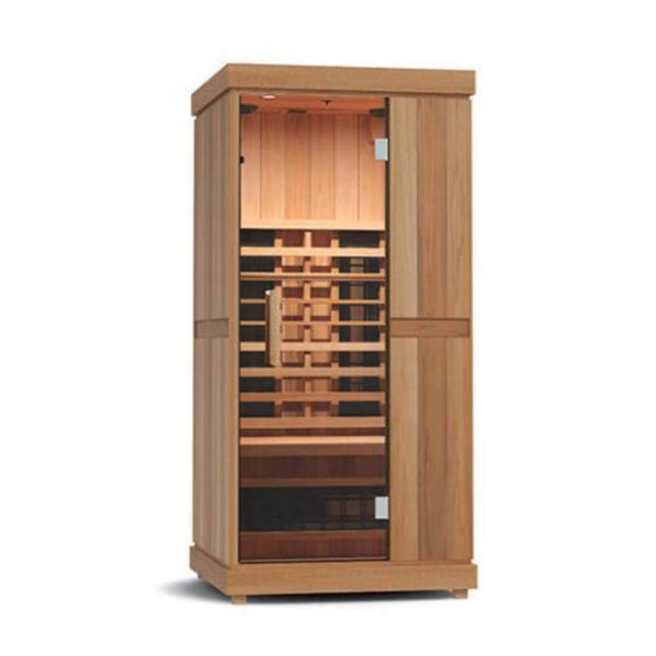 Finnmark FD-1 Full-Spectrum 1-Person Infrared Sauna with Bluetooth Audio and Low EMF