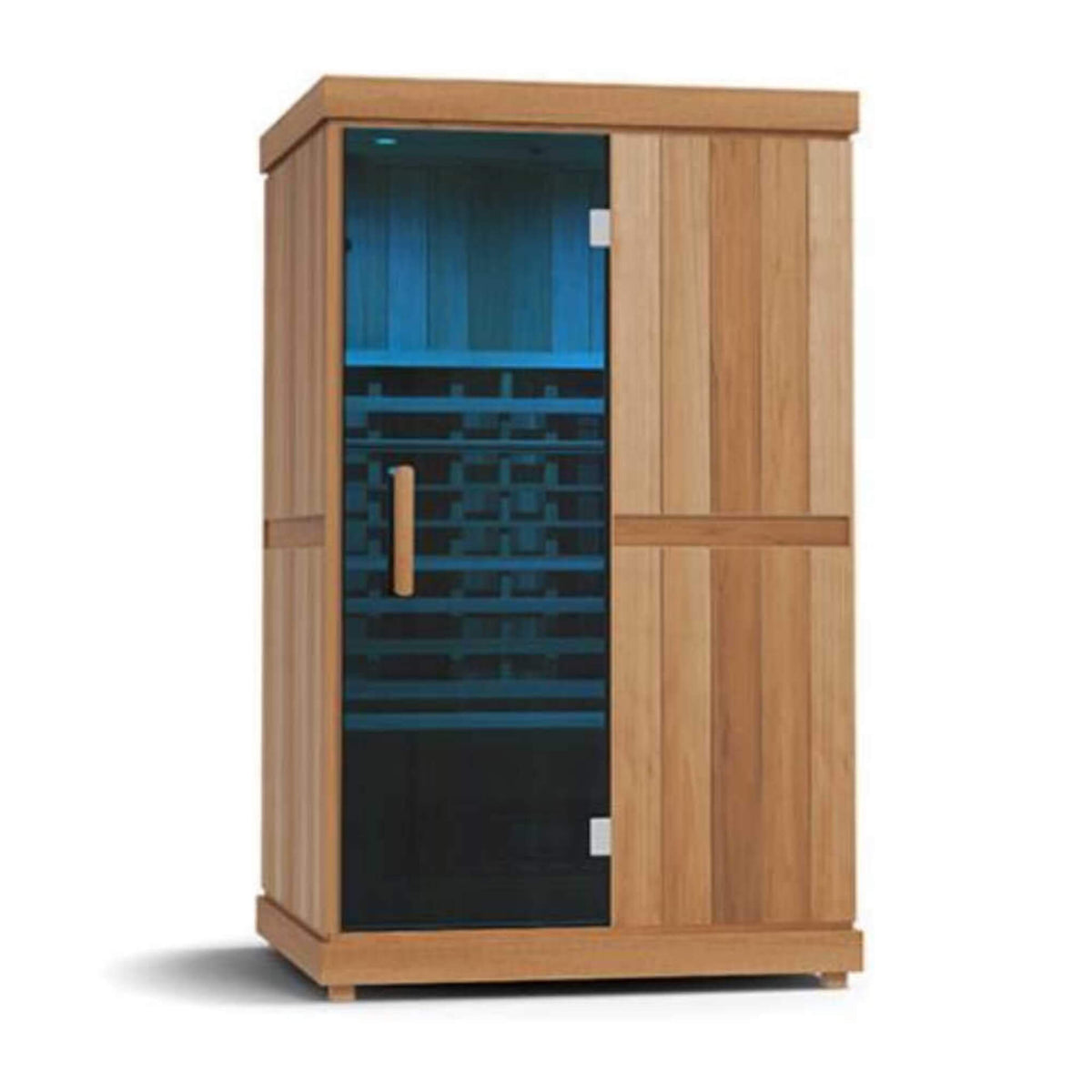 Finnmark FD-2 Full-Spectrum 2-Person Infrared Sauna with LCD Touchscreen & Bluetooth