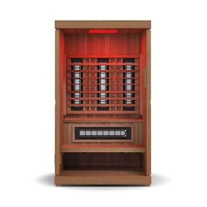 Finnmark FD-4 Trinity 2-Person Infrared & Traditional Sauna | Red Light Therapy
