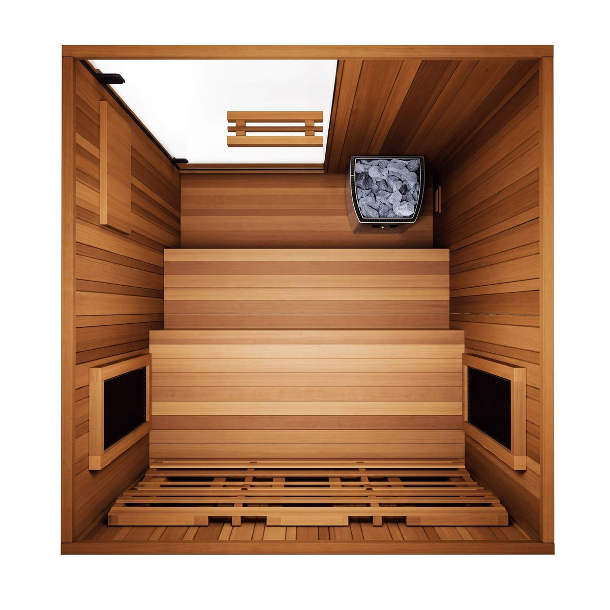 Finnmark FD-4 Trinity 2-Person Infrared & Traditional Sauna | Red Light Therapy