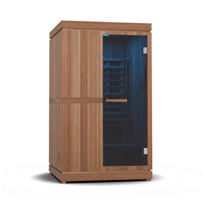 Finnmark FD-4 Trinity 2-Person Infrared & Traditional Sauna | Red Light Therapy