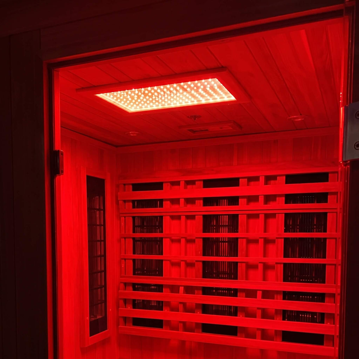 Finnmark FD-4 Trinity 2-Person Infrared & Traditional Sauna | Red Light Therapy