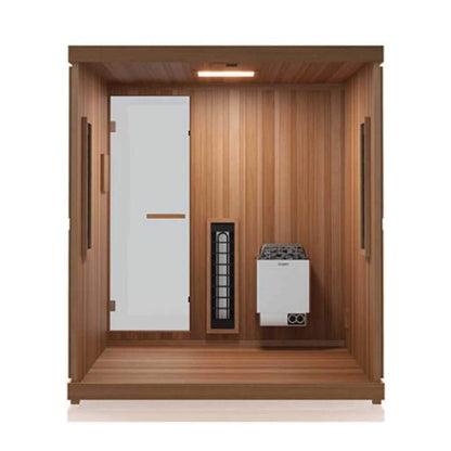 Finnmark FD-5 Trinity XL 4-Person Infrared & Steam Sauna Combo