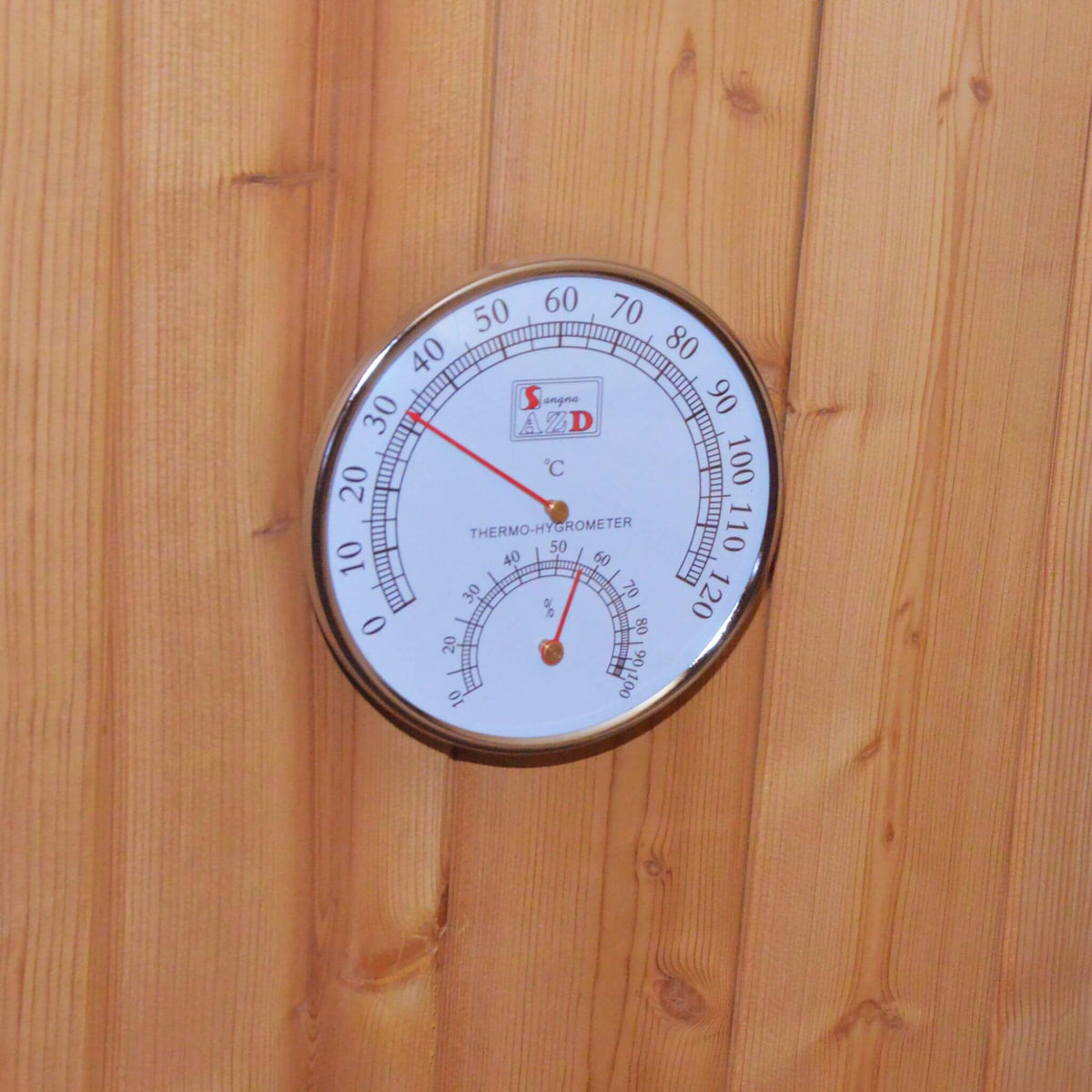 Ignite Large Premium American White Oak Outdoor Wooden Barrel Sauna With 4.5KW Sauna Heater