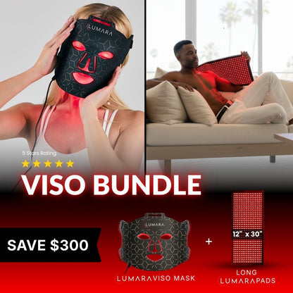 Lumara Tri-Wavelength LED Therapy Pad | 635nm, 830nm & 940nm Light Therapy Pad