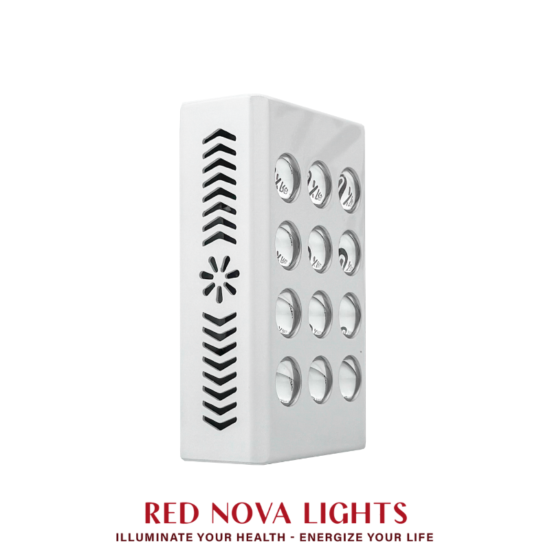 Mini 60 Handheld LED Light Therapy Device | 660nm & 850nm | Rechargeable | 12 Dual-Core LEDs