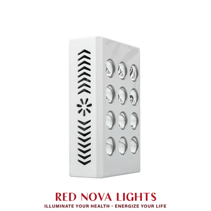 Mini 60 Handheld LED Light Therapy Device | 660nm & 850nm | Rechargeable | 12 Dual-Core LEDs