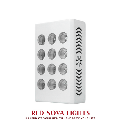 Mini 60 Handheld LED Light Therapy Device | 660nm & 850nm | Rechargeable | 12 Dual-Core LEDs