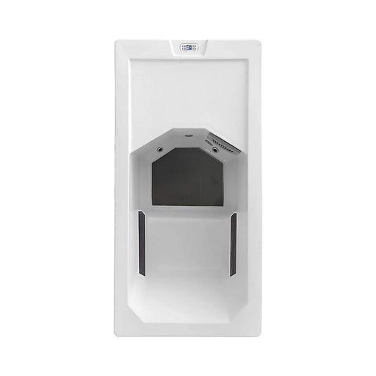 Cold Plunge Spa Tub with CLIM8ZONE II Heat Pump | 41°F–104°F | Built-In Ozone Sanitation | Locking Cover