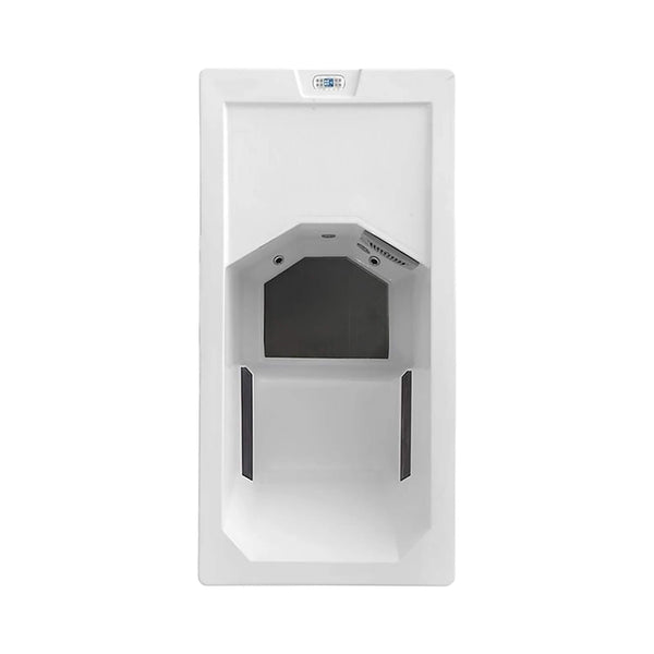 Cold Plunge Spa Tub with CLIM8ZONE II Heat Pump | 41°F–104°F | Built-In Ozone Sanitation | Locking Cover