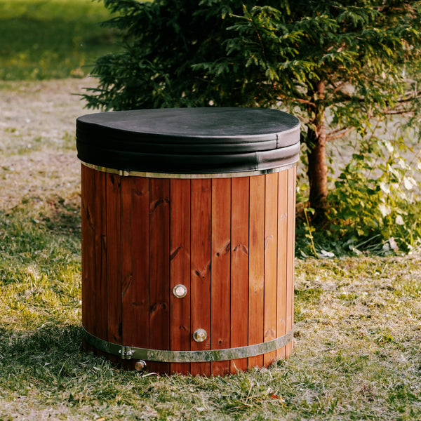 Premium 1-Person ThermoWood Cold Plunge Tub – Fully Assembled