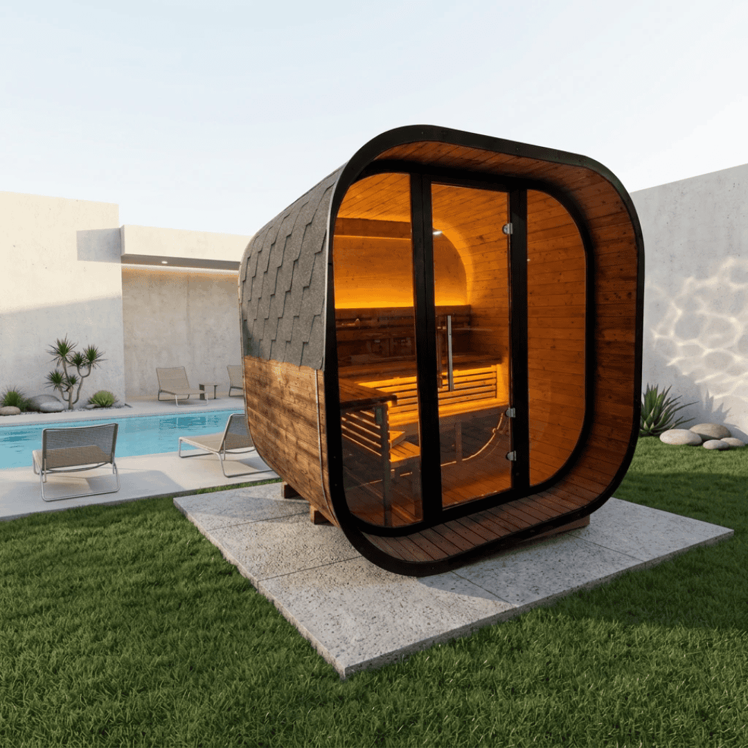 Handmade White Pine Sauna | Traditional Sauna Package