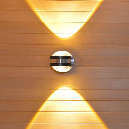 Alpine Premium 2-Person 3KW Hemlock Wood Sauna With LED Wall Light